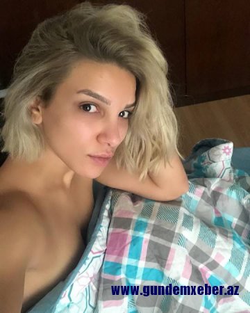 Azərbaycanlı müğənni yataqdan FOTOLARINI paylaşdı