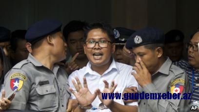 Myanma məhkəməsi iki jurnalisti ölkənin məxfilik qanunlarını pozduqlarına görə həbs edib