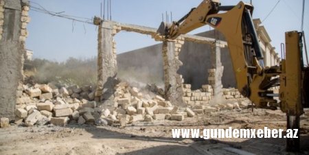 “Zeytunluq”da 16 torpaq sahəsinin hasarları sökülüb 