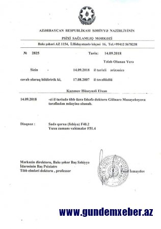 Uydurulmuş hadisənin istintaq qərarı – Masallı rayonunda biabırçı hadisə