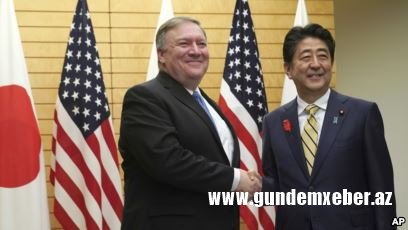 Dövlət katibi Pompeo Asiya səfərinin ilk dayanacağı olan Yaponiyadadlr