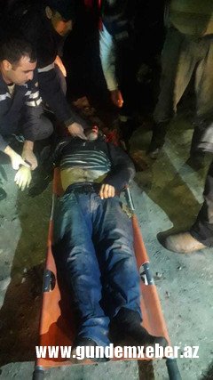 Qubada yük maşını aşıb, ölən var - FOTO