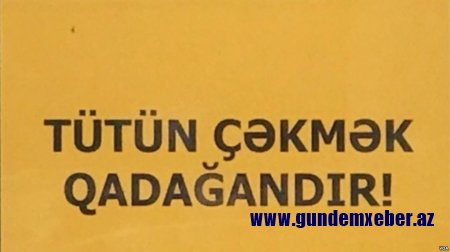 İctimai yerlərdə siqaret çəkənlər 500 manatdan 1200 manatadək cərimə olunacaq