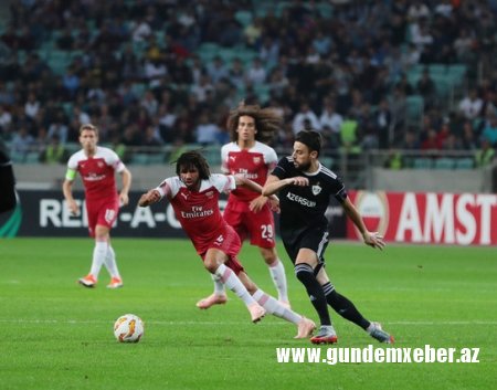 UEFA AVROPA LİQASI: "ARSENAL" “QARABAĞ”A QALİB GƏLİB - FOTO - YENİLƏNİB-5