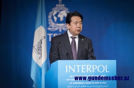 İnterpol prezidenti istefa verdi