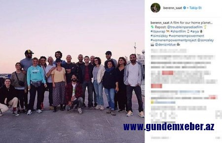 Berenin bu addımı bəyənildi - FOTO 