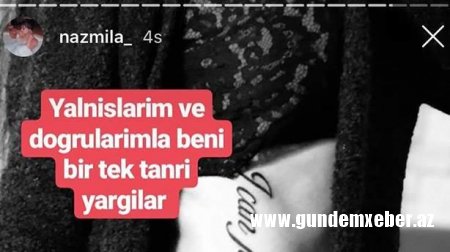 Naz bədənində yeni tatusunu göstərdi, rüsvay oldu - FOTO 