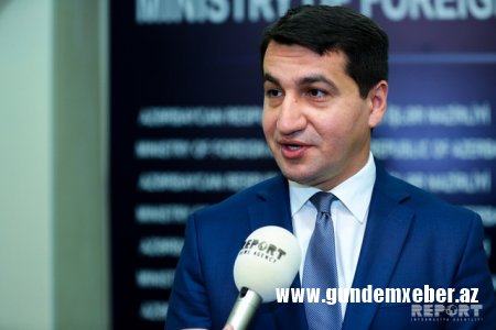 HİKMƏT HACIYEV: "ERMƏNİSTAN HƏR VƏCHLƏ DAĞLIQ QARABAĞIN ERMƏNİ VƏ AZƏRBAYCANLI İCMALARI ARASINDA TƏMASLARIN YARADILMASINA MANE OLUR"