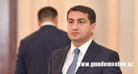 Hikmət Hacıyev: "Con Boltonun səfəri Azərbaycan-ABŞ əlaqələrinin daha da dərinləşməsi üçün əlverişli imkanlar yaradır"
