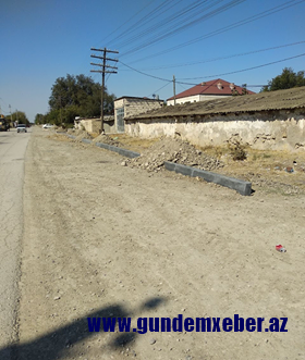 Şabran icra hakimiyyətindən əcaib abadlıq  və yol təmiri-FOTO REPORTAJ