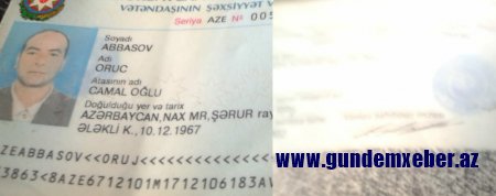 Oruc Abbasov 31500 manat məbləğində məhbus pulunu necə ələ keçirir?-ŞOK OLAY