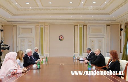 Prezident İlham Əliyev Ümumdünya Antidopinq Agentliyinin prezidentini qəbul edib - YENİLƏNİB