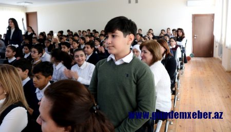“Yol hərəkəti qaydaları və nəqliyyat mədəniyyəti” adlı tədbir keçirildi - FOTOLAR