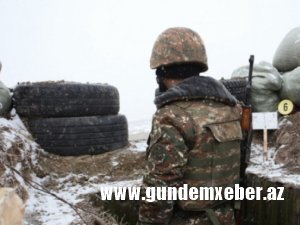 Daha bir erməni əsgər güllələndi