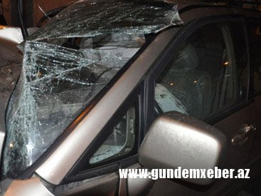 Bakıda ağır qəza: 1 ölü, 2 yaralı