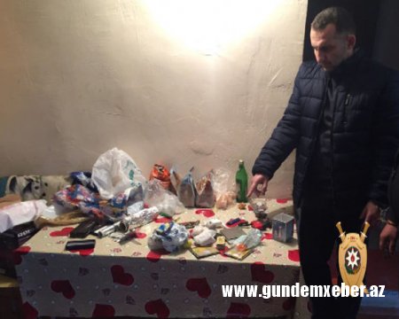 Bakıda narkobaron saxlanıldı - FOTO