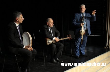 ADMİU-da “Bayatı-Qacar” muğamının təfsiri və nəzəri aspektləri” mövzusunda seminar keçirilib - FOTOLAR