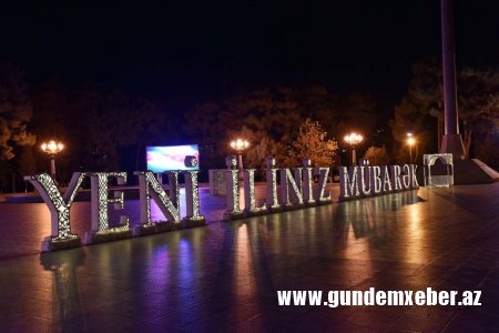 Sumqayıtın Yeni il hazırlığından REPORTAJ