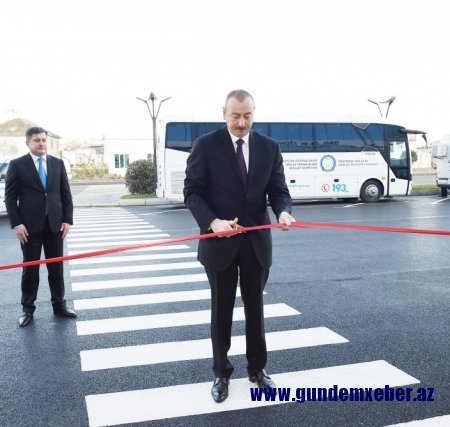 Prezident Əmlak Məsələləri Dövlət Komitəsinin yeni Əmlak Xidmətləri Məkanının açılışında iştirak edib - YENİLƏNİB