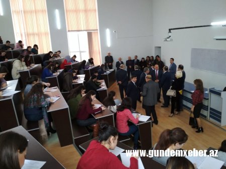 SDU-da "Açıq qapı" günü keçirildi  - FOTOLAR 