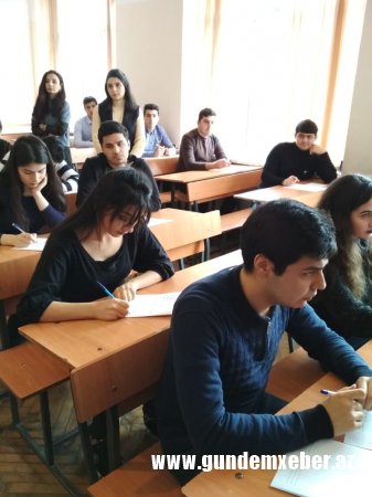 SDU-da "Açıq qapı" günü keçirildi  - FOTOLAR 