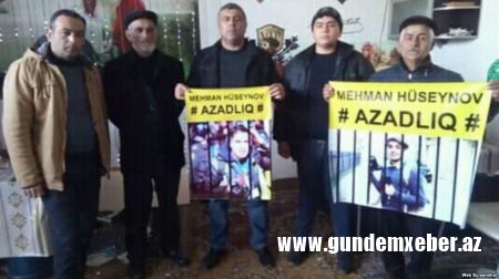 Salyanda blogerə azadlıq tələb edənlər həbs edilib