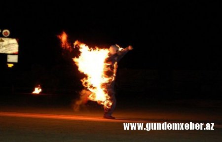 Şəkidə 63 yaşlı kişi özünü yandıraraq intihar edib