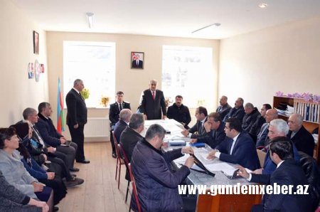 İcra başçısı sakinlərlə növbəti səyyar qəbulunu keçirib -FOTOLAR