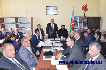Icra başçısı sakinlərlə növbəti görüşünü keçirdi -FOTOLAR