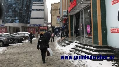 Bakıda bəzi yolların buz bağlama ehtimalı var