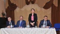 İradə Gülməmmədova Saray qəsəbəsində növbəti səyyar qəbulunu keçirdi - FOTOLAR