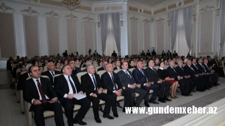Abşeronda hesabat iclası keçirildi -FOTOLAR