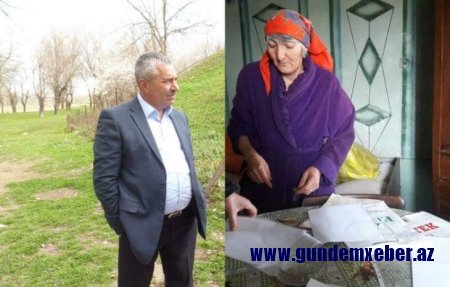 Deputat qonşu qadının bulğanı sökdürüb-ŞOK GƏLIŞMƏ