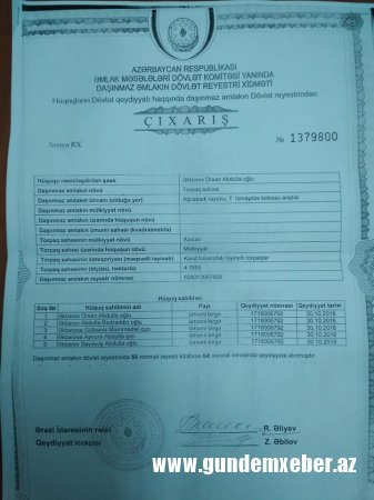 Ağcabədidə Ceyhun Bayramovun işçisi 8 yaşlı Orxanı qəyyumluğa necə verir?-FOTO VİDEO 
