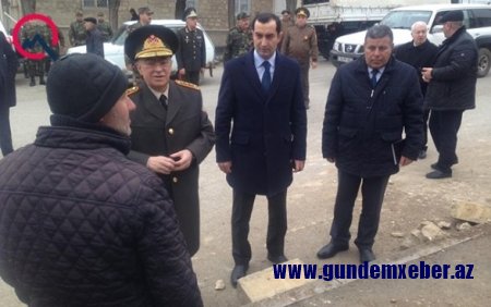 Kəmaləddin Heydərov Şamaxıda, zəlzələ zonasında