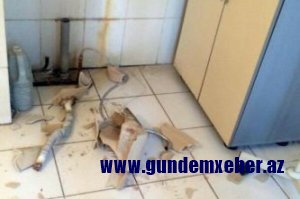 Bakıda ruhi xəstə həkimi döydü