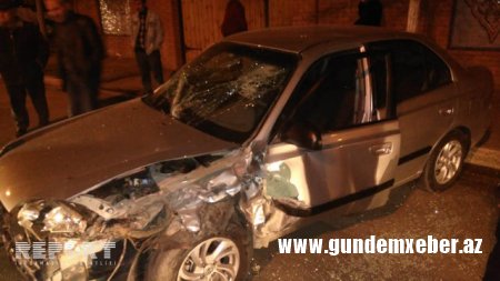 Gəncədə yol qəzasında xəsarət alanların şəxsiyyəti məlum olub - YENİLƏNİB