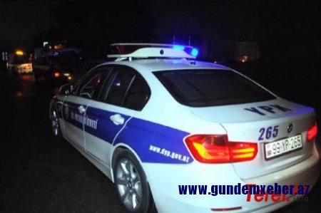 Bakıda polis qəza törətdi - Sərxoş olub?