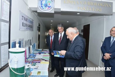 SDU-da “Elm günü”nə həsr olunmuş sərgi təşkil olundu - FOTOLAR