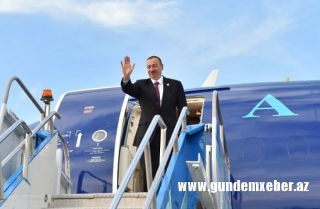İlham Əliyev Çinə gedir
