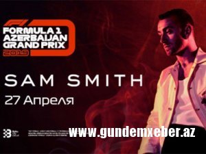 Sem Smitin Bakıdakı konserti ləğv olundu