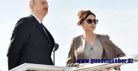 Prezidentlə xanımı Qaraçuxurda