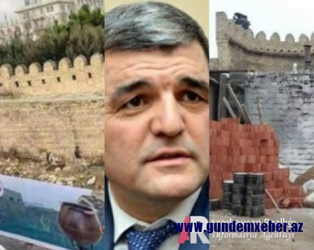 Deputat qala divarlarındakı inşaatdan yazdı: "Biçarə şəhər...İçərişəhər... Bir azdan da Köçəri şəhər..."