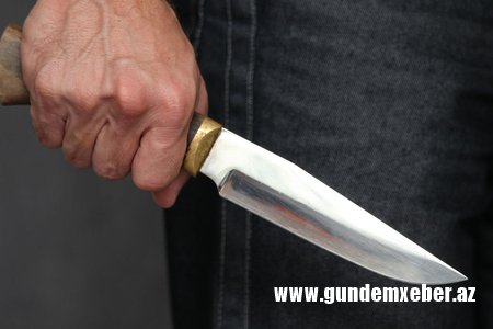 Gəncədə 34 yaşlı kişi bıçaqlanıb