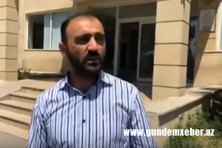 3 saylı Şəhər Klinik Xəstəxanasında anasının ölümünə görə etiraz edən şəxs HƏBS EDİLDİ - VİDEO