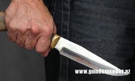 Bakıda 23 yaşlı gənc bıçaqlandı