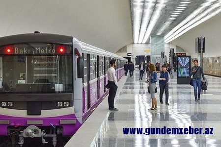 Bakı metrosunda sərnişinlərin həyatına biganəlik...