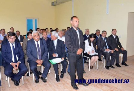İcra başçısı Muşavaq sakinləri ilə görüşdü -FOTOLAR