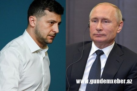 Putin Zelenski ilə danışıqlar üçün öz şərtlərini açıqlayıb