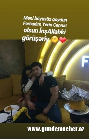 Qəzada ölən dünya çempionumuzun sevgilisindən ÜRƏK DAĞLAYAN SÖZLƏR:"Dünən başın dizimdə idi..." - FOTO  
